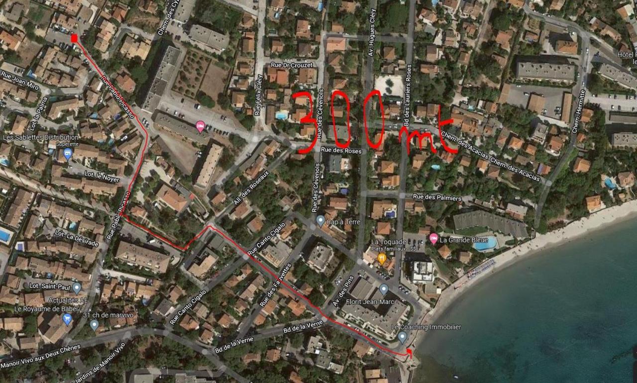 Superbe appartement 3 min à pied de la mer La Seyne-sur-Mer Extérieur photo